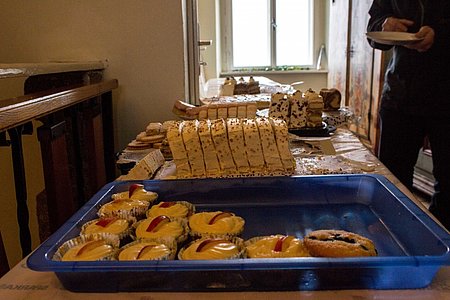 Danke für alle gebackenen Kuchen, usw.