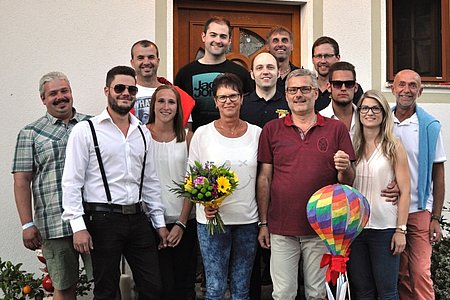 Harald Zauner, Michael Hipp, Dietmar Hipp, Eva Zuschrott, Christopher Edelmaier, Klaudia Hipp, Wolfgang Weitzenböck, Walter Hipp, Anton Hipp, Christian Hipp, Matthias Hipp, Tanja Neunteufl und Josef Schaden;