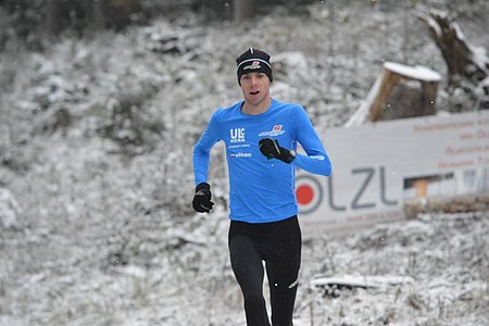 Der Sieger des Hauptlaufes Christoph Laister