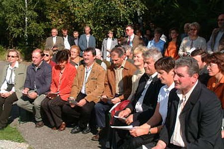 die Gemeindevertretung sowie zahlreiche Gäste waren gekommen