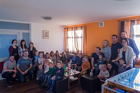 Weihnachtkindergarten 2017, im Jugendraum in Sallingstadt