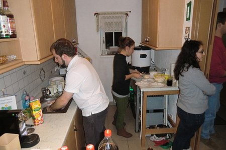 Harald und Verena Gretz sorgten für das leibliche Wohl.