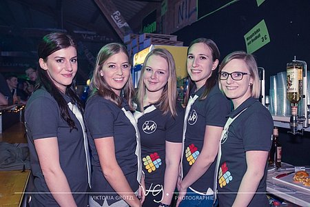 v.l.: Ina Böhm, Katharina Kalch, Stefanie Kugler, Eva Zuschrott und Alexandra Weigl