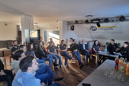 Der Ortsjugentag im neugestalteten Jugendraum