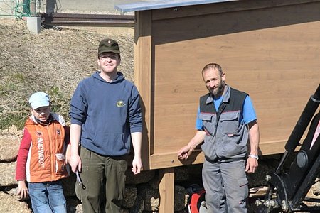 Der neue Ausgangspunkt beim Dorfwirtshaus