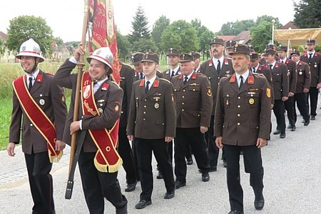 Die Feuerwehren Sallingstadt und Limbach