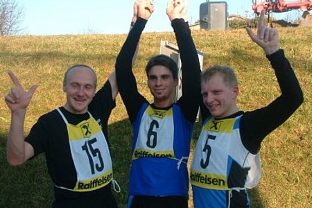 Bernhard Höllrigl siegte klar vor Erich Scharf und Mario Gerstbauer bei der 12. Auflage des Sallingstädter Martinilaufes