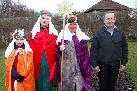 Gruppe Limbach II: Vanessa Koppensteiner, Martin Olsa, Daniela Oppl und Begleitperson Leopold  Holzmüller