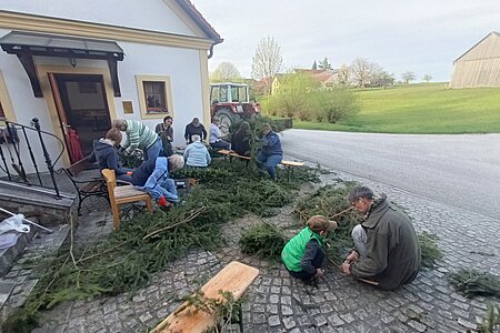 "Kranzbinden" "Kranzbinden"