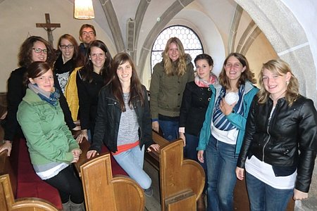 Der Jugendchor aus Oberstrahlbach gestaltete die Messe.