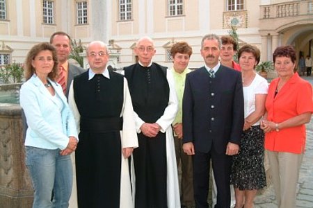 P. Leo Ross wurde in der Stiftskirche Zwettl zum Priester geweiht