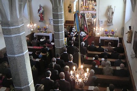 Der Festgottesdienst in der Kirche