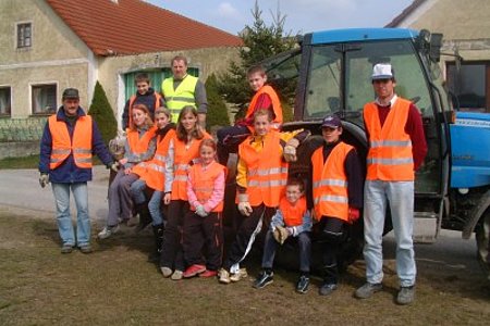 Die fleißigen Sallingstädter Müllsammler