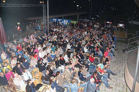 Auftritt in der Dorfarena Sallingstadt