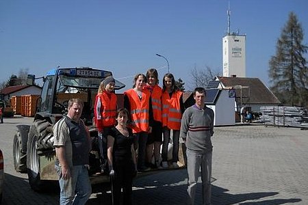 Haider Gerhard, Fischer Nicole, Brauner Isabella, Bauer Carina, Hipp  Tamara, Bauer Bettina und Josef.nicht am Bild: Rabl Markus und Dum Andreas aus Windhof