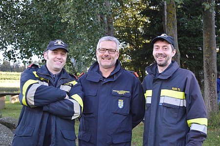 Wolfgang Weitzenböck, Anton Hipp und Thomas Ruß. (v. l.)