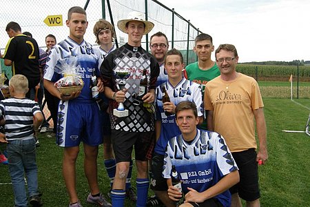 Die stolzen Sieger JVP