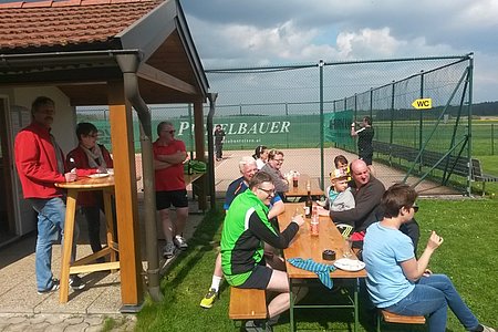 Auch das Wetter passte zu der gelungenen Saisoneröffnung.