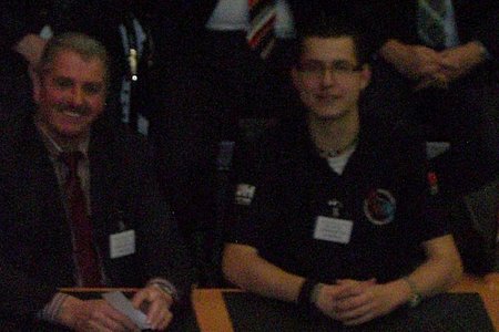 Bürgermeister Johann Hölzl und JVP-Obmann Markus Rabl